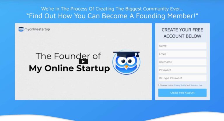 My Online Startup Private Partner Program