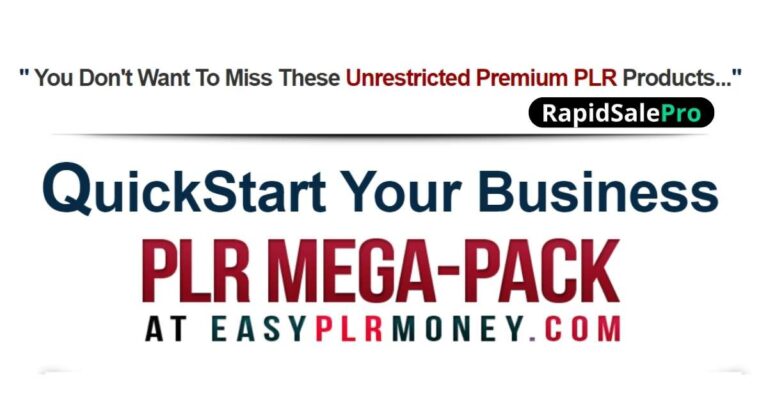 Unrestricted PLR Mega-Package Review