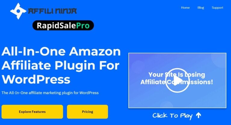 AffiliNinja Review 2024 Amazon Affiliate Marketing Plugin