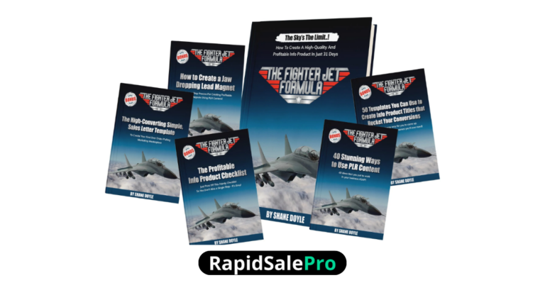 The Fighter Jet Formula Review Entrepreneur Course for Home Business Seekers