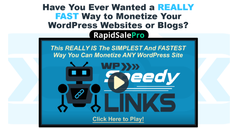 WP Speedy Links Review- Elevate Your Content Linking for Enhanced SEO & Traffic