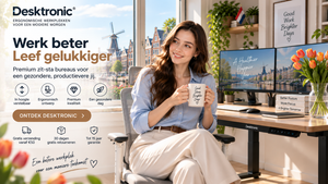Desktronic Test 2026: Het ideale zit-sta bureau voor thuis en kantoor?